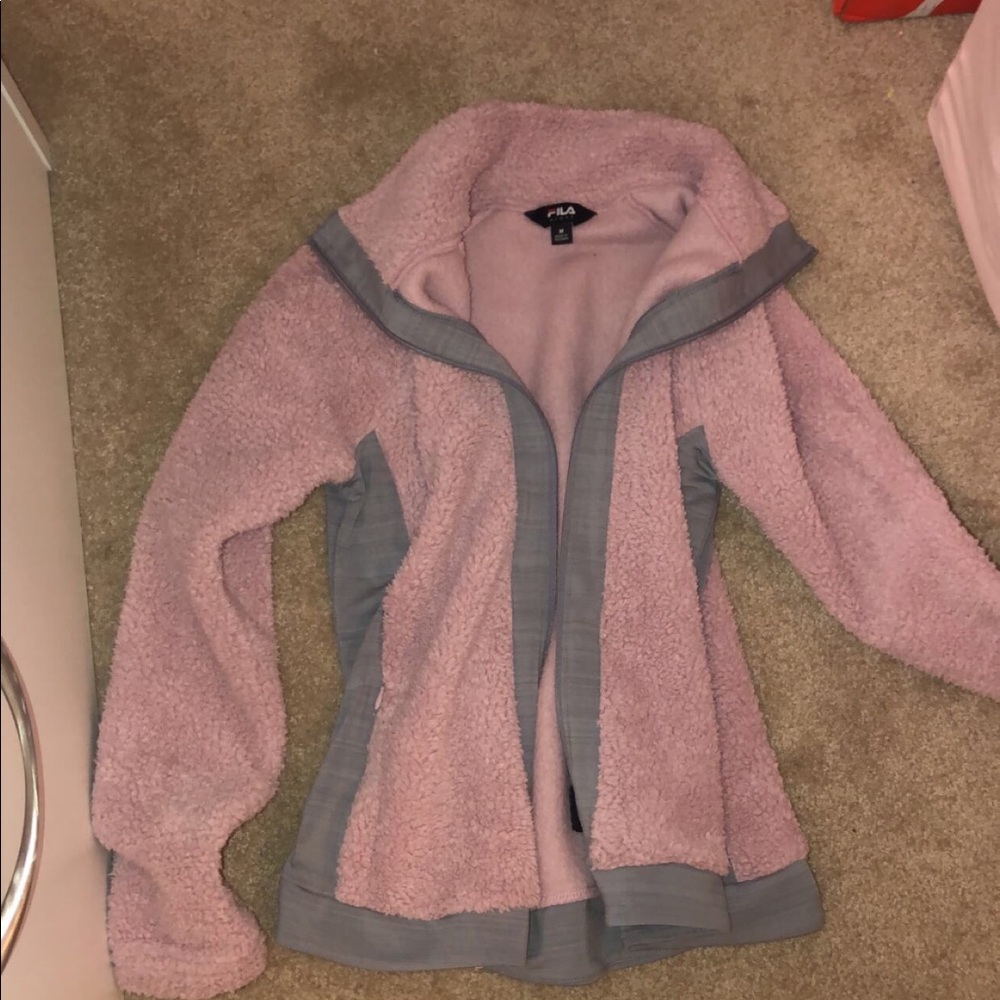 Pink Fila fleece!